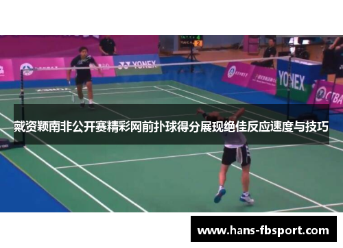 戴资颖南非公开赛精彩网前扑球得分展现绝佳反应速度与技巧 戴资颖南非公开赛精彩网前扑球得分展现绝佳反应速度与技巧